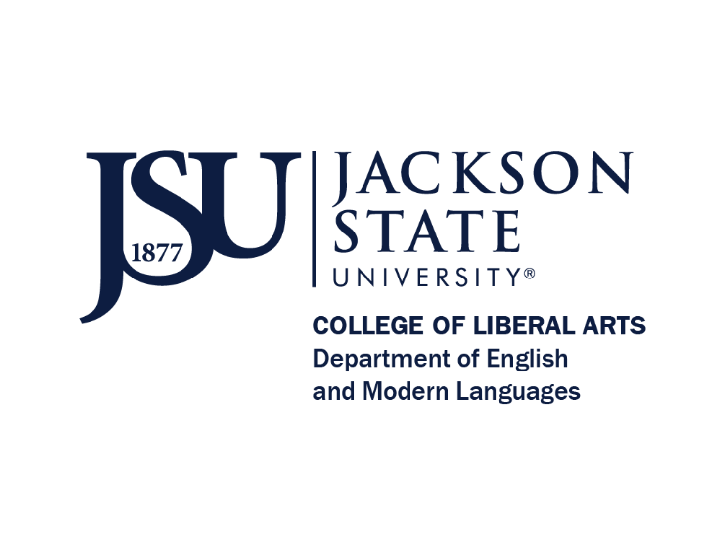 JSU Department of English and Modern Languages Logo<br />
