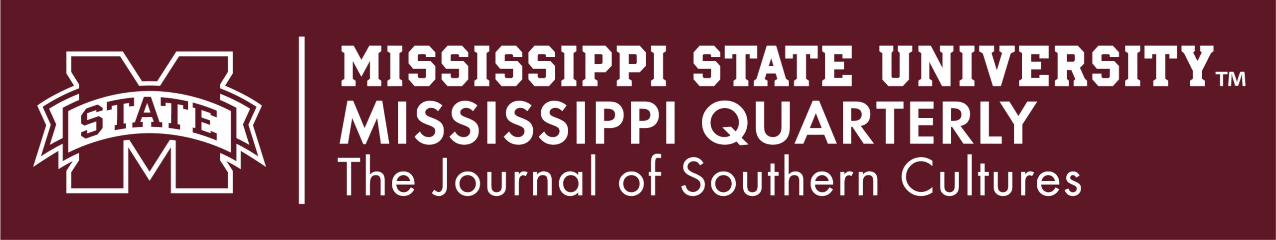 Mississippi State University, Mississippi Quarterly, The Journal of Southern Cultures logo